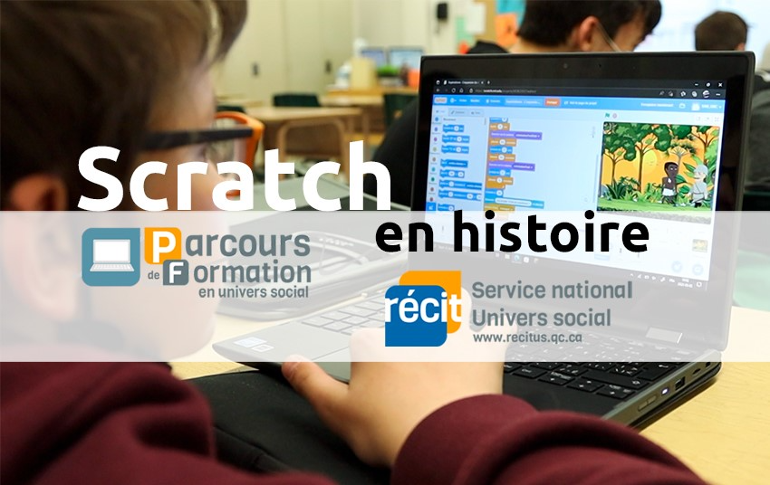 Image de cours - Programmer avec Scratch en histoire au secondaire