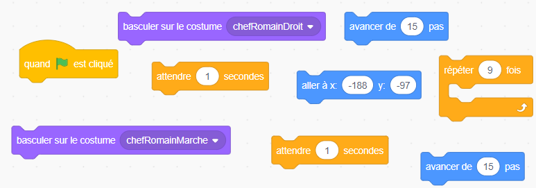 Blocs à assembler pour Défi 2