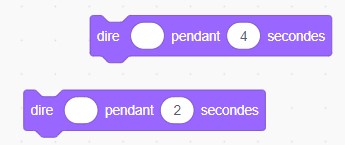 Blocs de programmation pour Défi 3