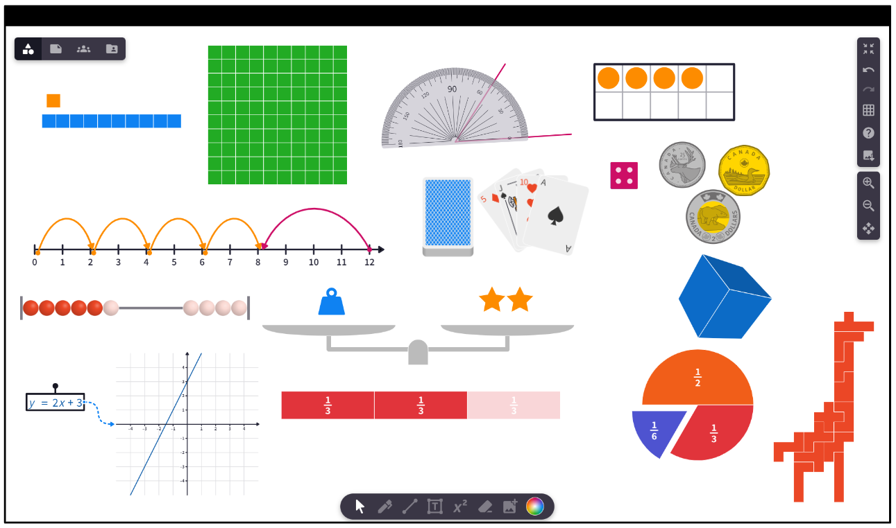 Image de cours - Polypad et la manipulation virtuelle en mathématique