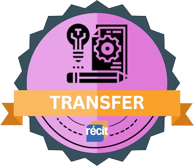 Transfer badge