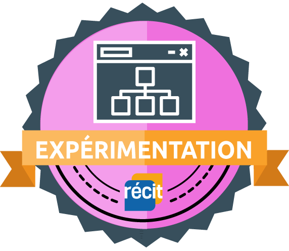 Badge « Expérimentation »