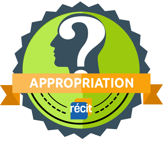 Badge «&nbsp;Appropriation »