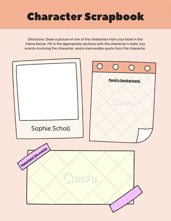 Character Map - template 1