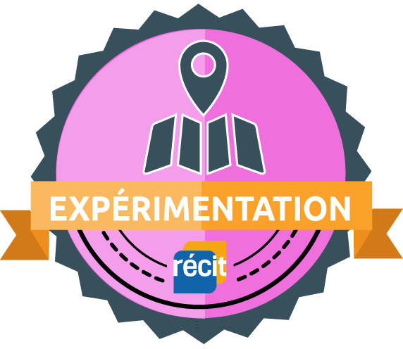 Badge « Expérimentation »