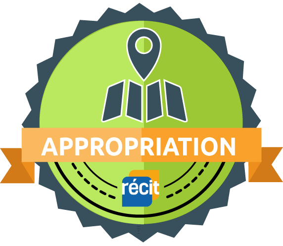 Badge « Appropriation »