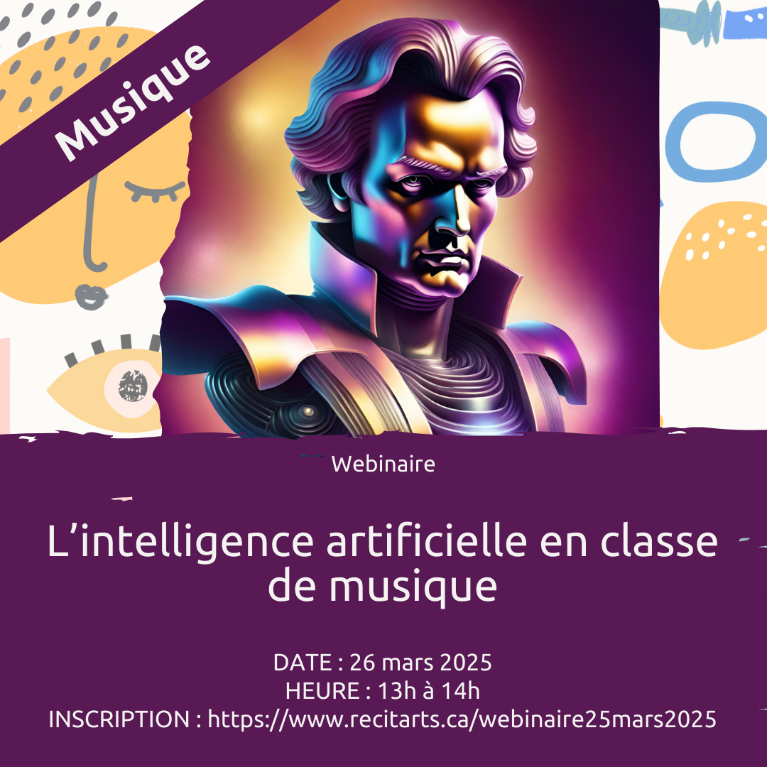 Image de cours - Webinaire : L’intelligence artificielle en classe de musique