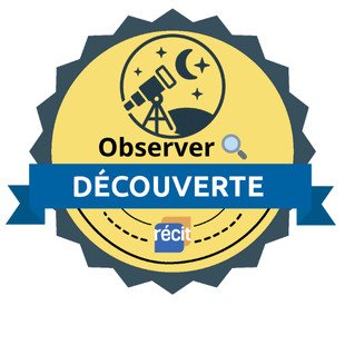 Image du badge découverte - Observer