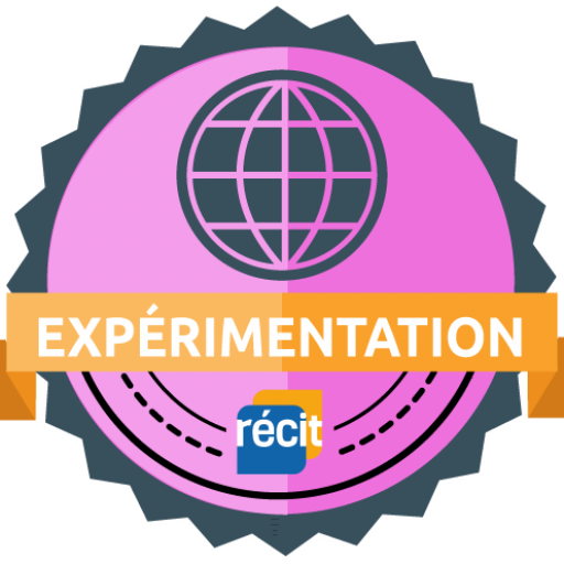 Badge « Expérimentation »