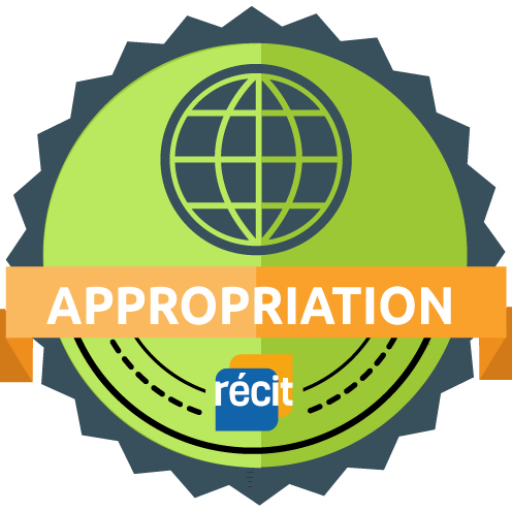 Badge « Appropriation »