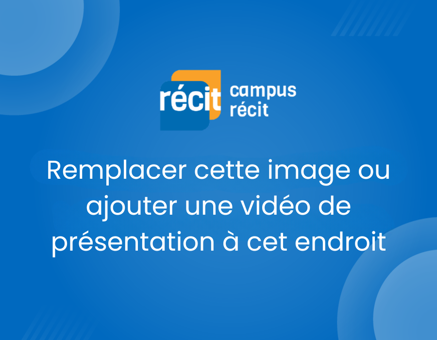 Infographie de l'atelier