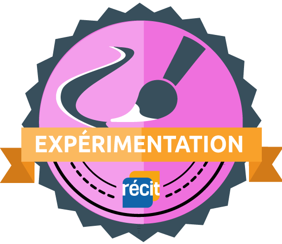 Badge « Expérimentation »