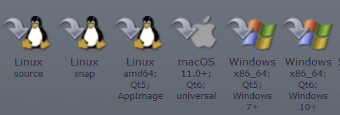 Systèmes d'exploitation Stellarium