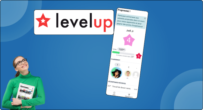 Image de cours - Ludifier votre cours Moodle avec Level Up pour «booster» l’engagement