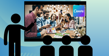 Image de cours - Canva pour les profs « En spectacle »