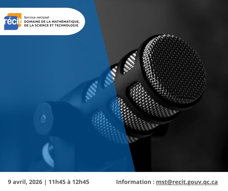 Image de cours - Le balado science techno: donner une voix aux élèves!