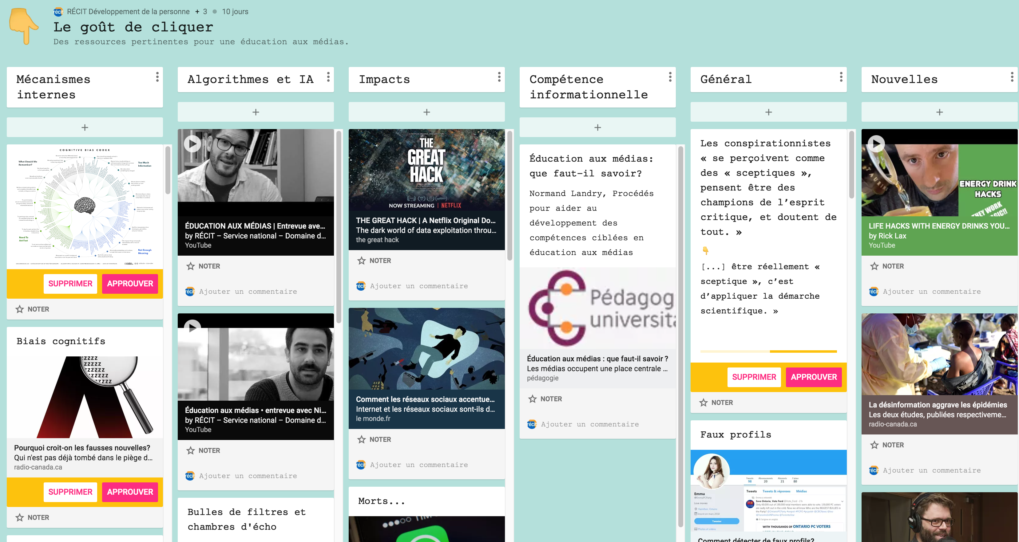 Padlet de ressources