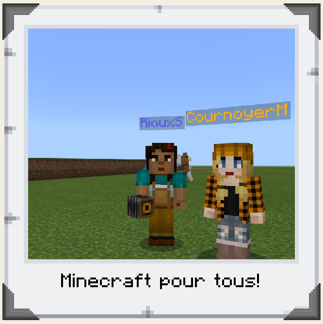 Minecraft pour tous!