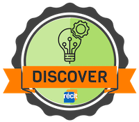 Discover badge