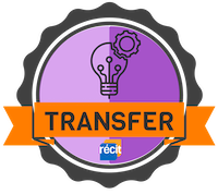 Transfer badge