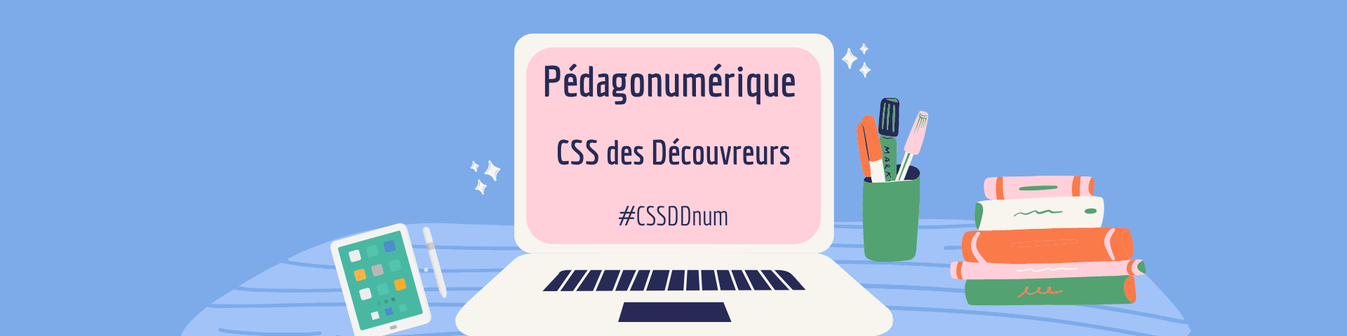 Image de cours - Badges Pédagonumériques - CSS des Découvreurs