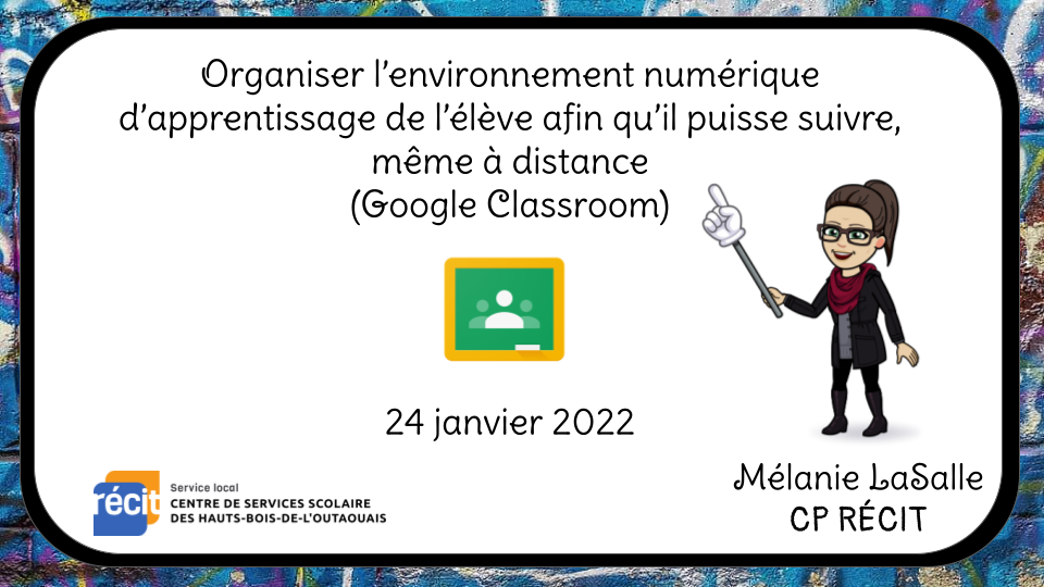 Image de cours - Organiser l’environnement numérique d’apprentissage de l'élève