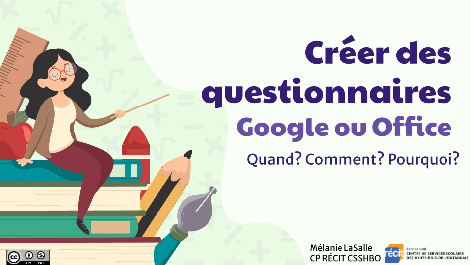 Image de cours - Créer des questionnaires Google ou Microsoft Office: quand? comment? pourquoi?